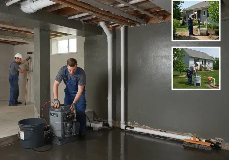 Basement Waterproofing and Flood Prevention process in Silverdale, WA